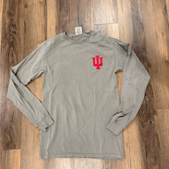 Indiana University Gray Long Sleeve Shirt - Picture 1 of 3